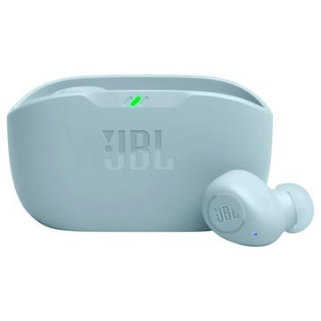 JBL Wave Buds TWS Trådlösa Hörlurar / Träningshörlurar med Laddningsfodral - IP54 - Mynta