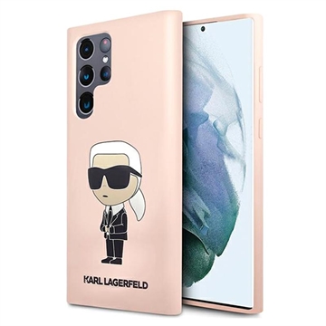 Karl Lagerfeld Ikonik Samsung Galaxy S23 Ultra 5G Silikonskal