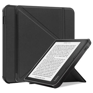 Kobo Libra 2 Origami Stand Foliofodral - Svart