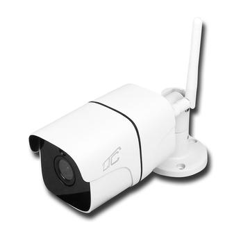 LTC Vision LXKAM38 Bullet exteriör IP-kamera med larmfunktion - PTZ WiFi&LAN, IP66 - Vit