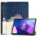 Lenovo Tab M10 Gen 3 Tri-Fold Series Smart Foliofodral - Katt