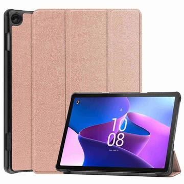 Lenovo Tab M10 Gen 3 Tri-Fold Series Smart Foliofodral - Roséguld