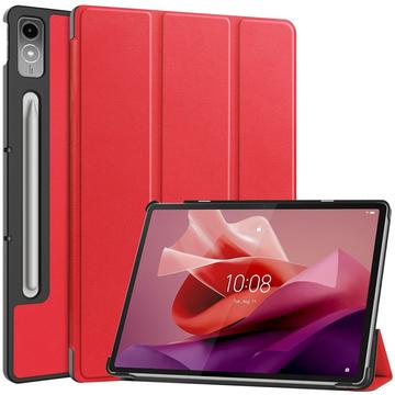 Lenovo Tab P12 Tri-Fold Series Smart Foliofodral - Röd