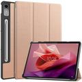 Lenovo Tab P12 Tri-Fold Series Smart Foliofodral - Roséguld