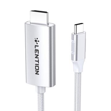 Lention CU707 USB-C till HDMI 2.0-kabel 4K60Hz/1Gbps - 3m