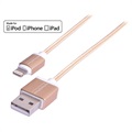 Lightning / USB Kabel - iPhone 6 / 6S, iPad Pro, iPad Mini 4 - Guld