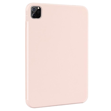 iPad Air 13 (2024)/iPad Pro 12.9 2018/2020/2021/2022 Liquid Silikonskal - Rosa