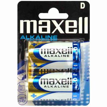 Maxell LR20/D-batterier - 2 st.