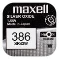 Maxell Mini 386/LR43 knappcellsbatteri