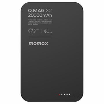 Momax Q.Mag X2 20000mAh Magnetisk Trådlös Power Bank