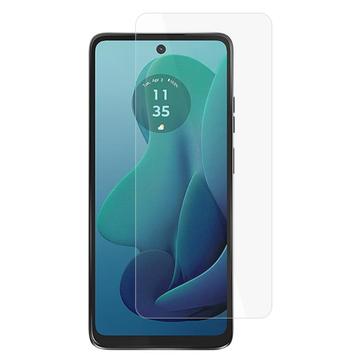 Motorola Moto G (2024) Härdat Glas Skärmskydd - 9H, 0.3mm - Case Friendly  - Klar