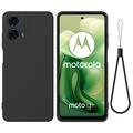 Motorola Moto G24 Power Liquid Silikonskal - Svart