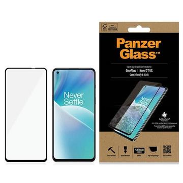 OnePlus Nord 2T PanzerGlass E2E Case Friendly Skärmskydd - 9H - Svart Kant