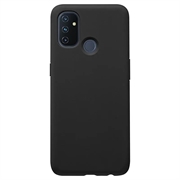 Anti-Fingeravtryck Matt OnePlus Nord N100 TPU-skal - Svart