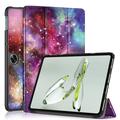 OnePlus Pad Go/Oppo Pad Air2 Tri-Fold Series Smart Foliofodral - Galax