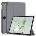 OnePlus Pad Go/Oppo Pad Air2 Tri-Fold Series Smart Foliofodral - Grå