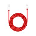 OnePlus SuperVOOC USB-A / Typ-C-kabel - 10A, 1.5m - Röd