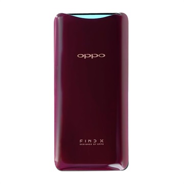 Oppo Find X Batterilucka - Röd