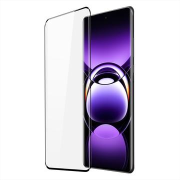 Oppo Find X7 Dux Ducis Medium Alumina Härdat Glas Skärmskydd - 9H - Svart Kant