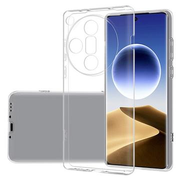 Oppo Find X7 Ultra Stöttåligt TPU-skal - Genomskinlig