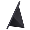 Origami Stand Samsung Galaxy Tab S7+/S8+ Foliofodral - Svart