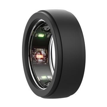 Oura Ring Gen3 Anti-rep silikonfodral - Storlek: 6/7/8/9 - Svart