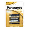 Panasonic Alkaline Power LR14/C-batterier - 2 st.