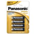 Panasonic Alkaline Power LR6/AA-batterier - 4 st.