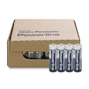 Panasonic Industrial Powerline LR6/AA Alkaline-batterier - Bulk - 48 st.