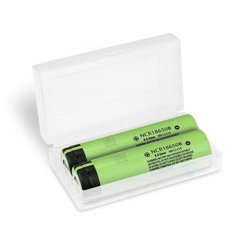 Panasonic NCR-18650B 18650 Litiumjon uppladdningsbart batteri - 3400mAh - 2 st.