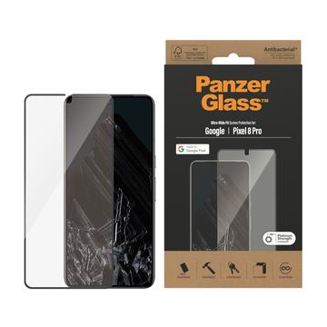 Google Pixel 8 Pro PanzerGlass Ultra-Wide Fit Skärmskydd - 9H - Svart Kant