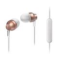 Philips Upbeat Chromz In-Ear-hörlurar med mikrofon - roséguld / vit