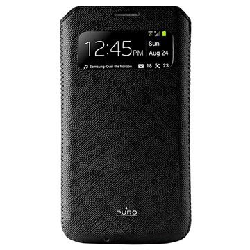 Samsung Galaxy S4 Puro Slim Essential Fodral - Svart