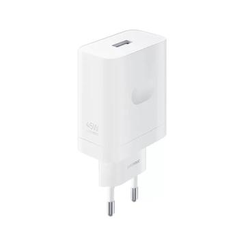 Realme 45W SuperVOOC USB-laddare VCB4JAEH - Vit