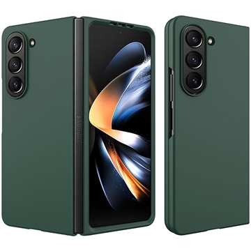 Samsung Galaxy Z Fold5 Gummerat Plastskal - Grön