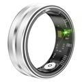 SR03 Ultra-tunn multifunktionell smart ring - Storlek: 11/20.7mm - Silver