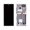 Samsung Galaxy S22 Ultra 5G Fram Skal & LCD Display GH82-27488C - Vit