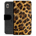 Samsung Galaxy A10 Premium Plånboksfodral - Leopard