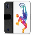 Samsung Galaxy A10 Premium Plånboksfodral - Slam Dunk