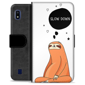 Samsung Galaxy A10 Premium Plånboksfodral - Slow Down