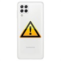 Samsung Galaxy A22 4G Bak Skal Reparation - Vit