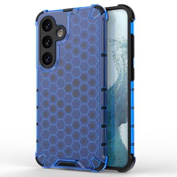 Samsung Galaxy A26 Honeycomb Armored Hybrid Skal - Blå