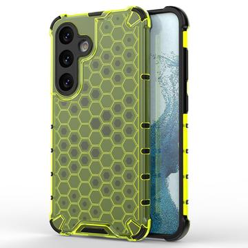 Samsung Galaxy A26 Honeycomb Armored Hybrid Skal - Grön