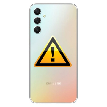 Samsung Galaxy A34 5G Bak Skal Reparation - Silver