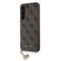 Samsung Galaxy A35 Guess 4G Charms Collection Hybrid Skal - Brun