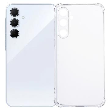 Samsung Galaxy A35 Stöttåligt TPU-skal - Genomskinlig