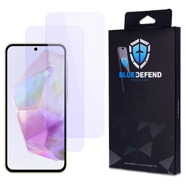 Samsung Galaxy A36 BlueDefend Anti-Blue Light skärmskydd av härdat glas - 2 st.