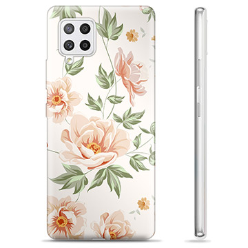 Samsung Galaxy A42 5G TPU-Skal - Blommig