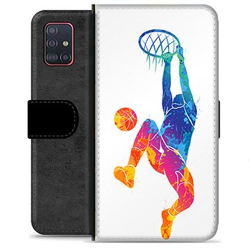 Samsung Galaxy A51 Premium Plånboksfodral - Slam Dunk