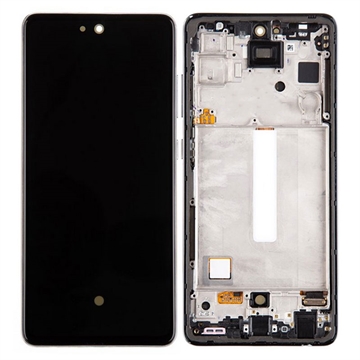 Samsung Galaxy A52s 5G Fram Skal & LCD Display GH82-26861A - Svart